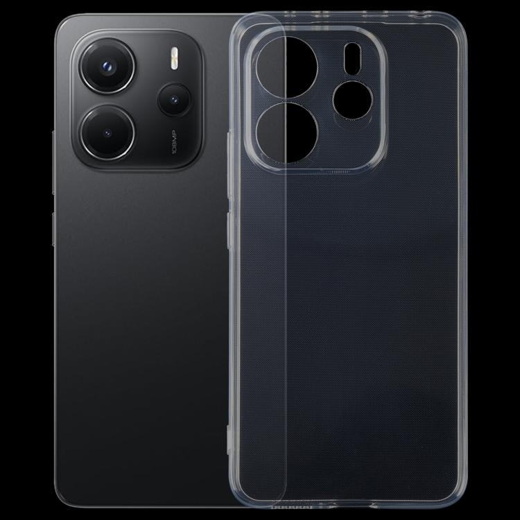 Redmi Note 14 4G 164.84mm EU Version Ultra-thin Transparent TPU Phone Case