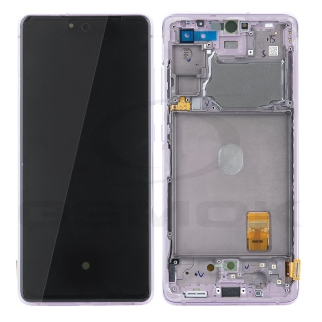 LCD SAMSUNG S20 FE / G780 / G781 CLOUD LAVENDER WITH FRAME ORIGINAL (SERVICE PACK)