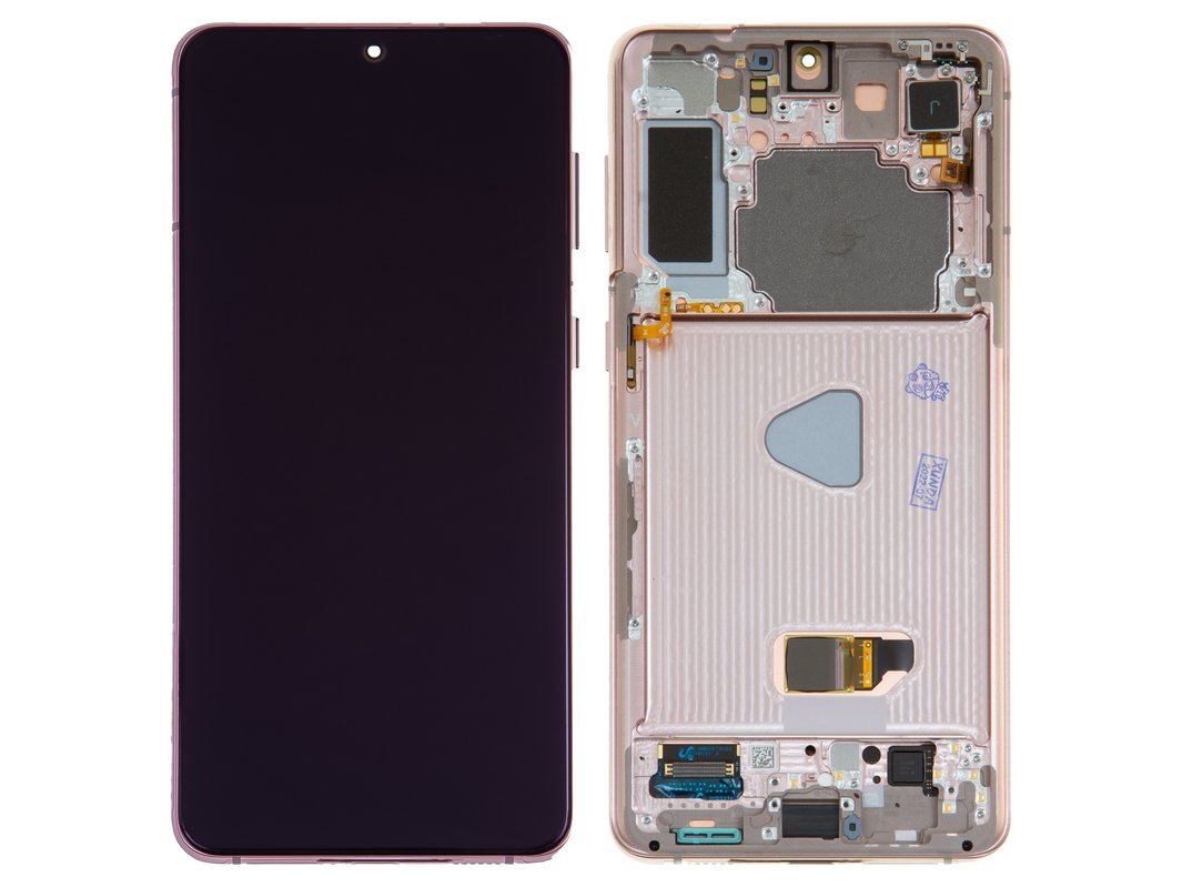 LCD SAMSUNG S21 PLUS 5G / G996 PHANTOM VIOLET WITH FRAME ORIGINAL (SERVICE PACK)