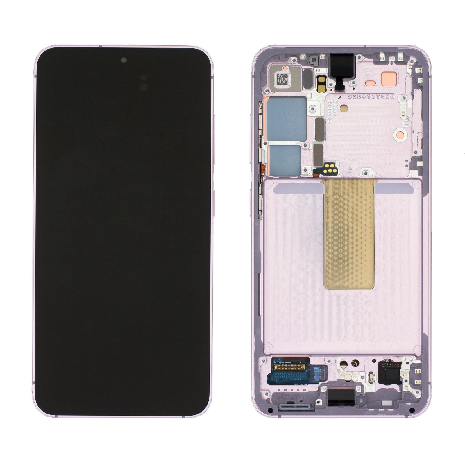 LCD SAMSUNG S23 / S911 LAVENDER / LIGHT PINK ORIGINAL (SERVICE PACK)
