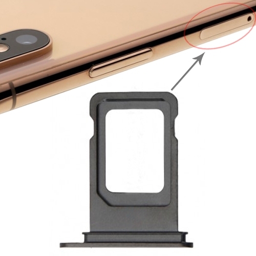 SIM Card Tray iPhone XS Max (Single SIM Card) (Grey)