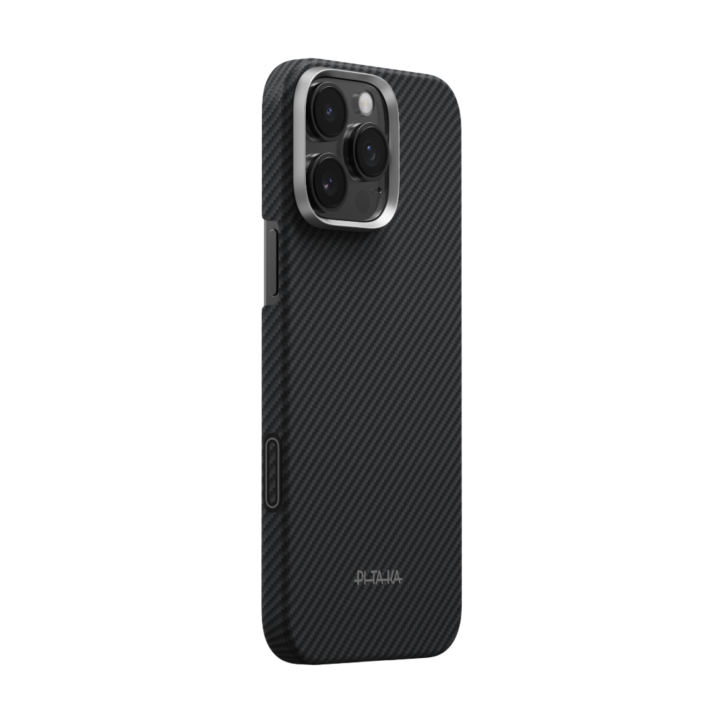 PITAKA Case for iPhone 16 Pro Max Black/Grey (PitaTap)
