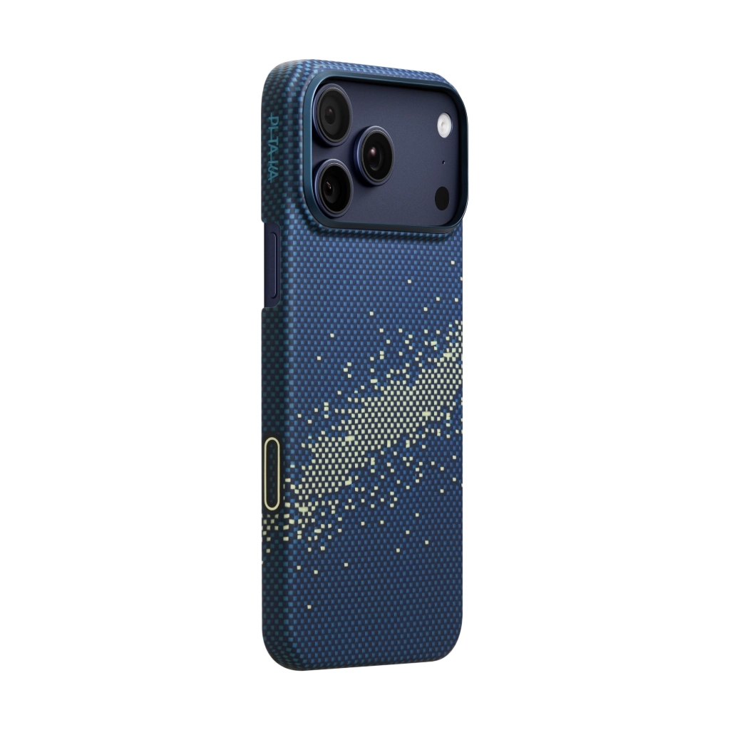PITAKA Ultra-Slim Case for  iPhone 17 Pro Milky way galaxy