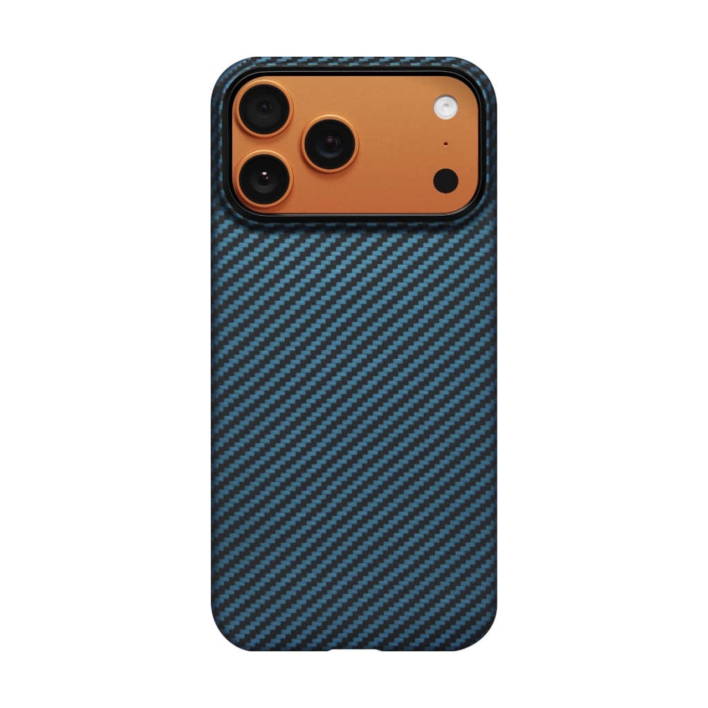 PITAKA Ultra-Slim Case for  iPhone 17 Pro Max Black/Blue