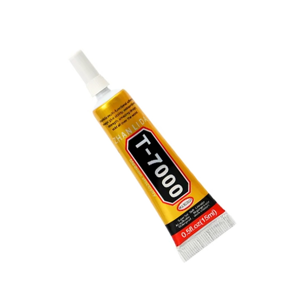 Клей силиконовый  T7000, чёрный, 15ml, в тюбике с дозатором