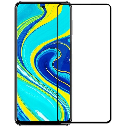 Защитное стекло для Xiaomi Redmi Note 7/7S Full Glue (0.3 мм, 2.5D, чёрное)