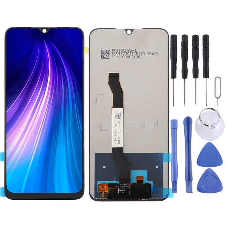 LCD XIAOMI REDMI NOTE 8 BLACK AA