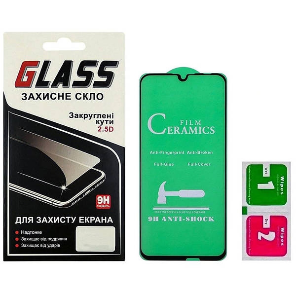 Защитная пленка для Huawei P Smart (2019)/Honor 10 Lite Full Glue Ceramics (чёрная)