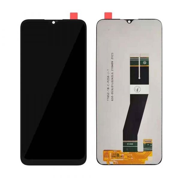 LCD SAMSUNG A02S / A025F (160 mm) BLACK AA