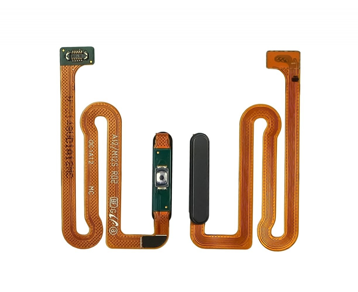 Power Button & Volume Button Flex Cable for Samsung A12 / M12 / SM-A125 / M-125 (Black)