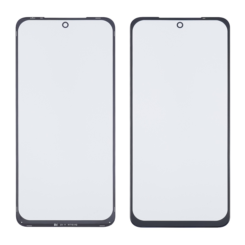 OUTER GLASS LCD Xiaomi Redmi Note 10 4G/ Note 10s/ Note 11 (6.5') 4G чёрное с олеофобным покрытием,