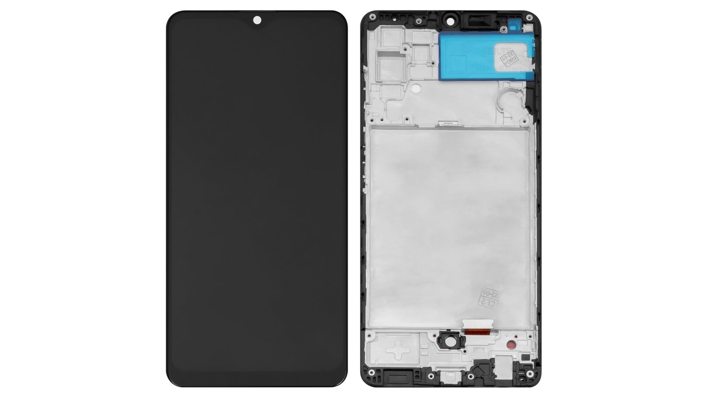 LCD SAMSUNG A32 (4G) / A325 BLACK WITH FRAME OLED
