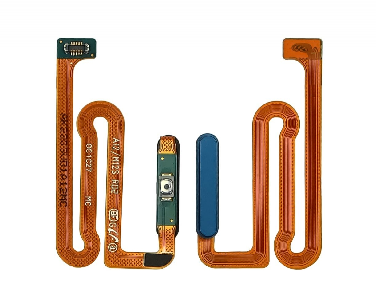 Power Button & Volume Button Flex Cable for Samsung A12 / M12 / SM-A125 / M-125 (Blue)