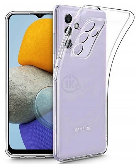 Чехол силиконовый KST для Samsung M236 M23 (2022) Прозрачный