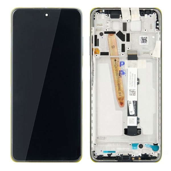 LCD XIAOMI POCO X3 / X3 PRO BLACK / TARNISH WITH FRAME AA