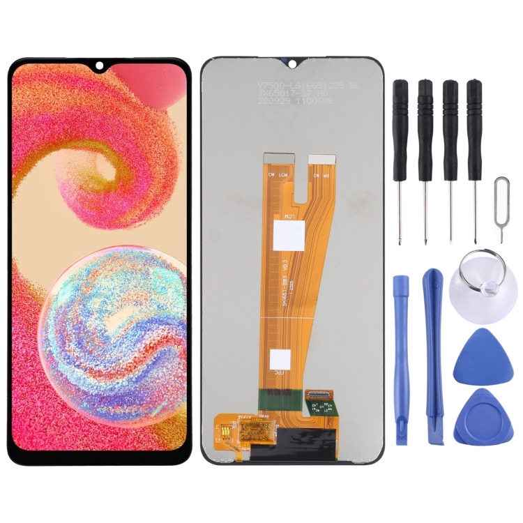 LCD SAMSUNG A04 / A045F BLACK AA