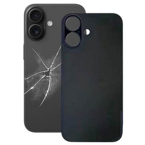 BATTERY COVER iPhone 16 (Black) Camera Lens and Magsafe Ring