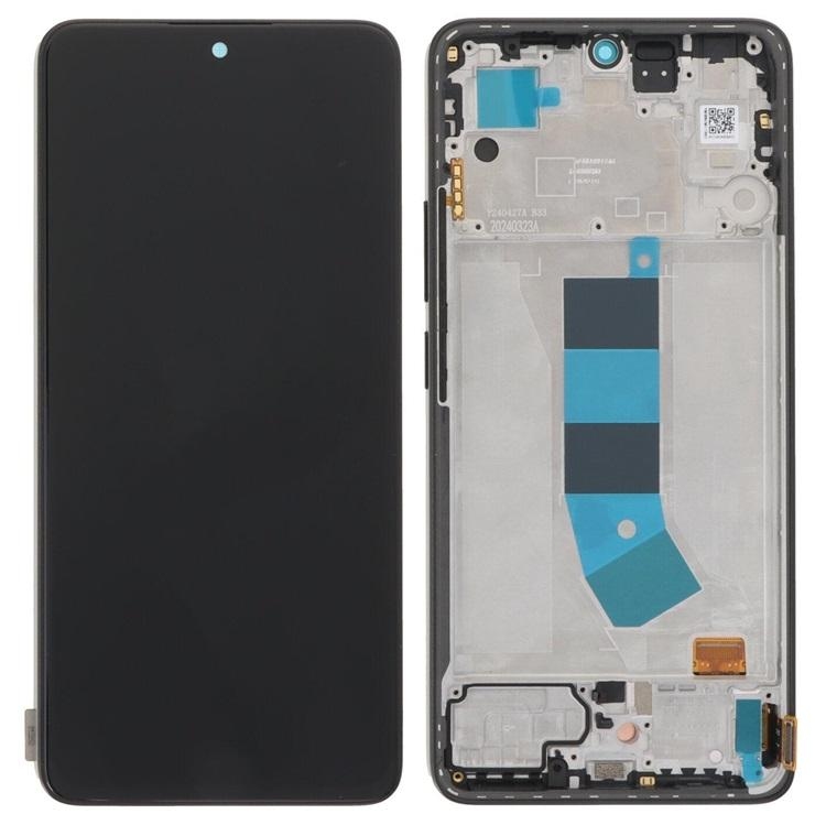 LCD XIAOMI REDMI NOTE 13 (4G) BLACK WITH FRAME OLED