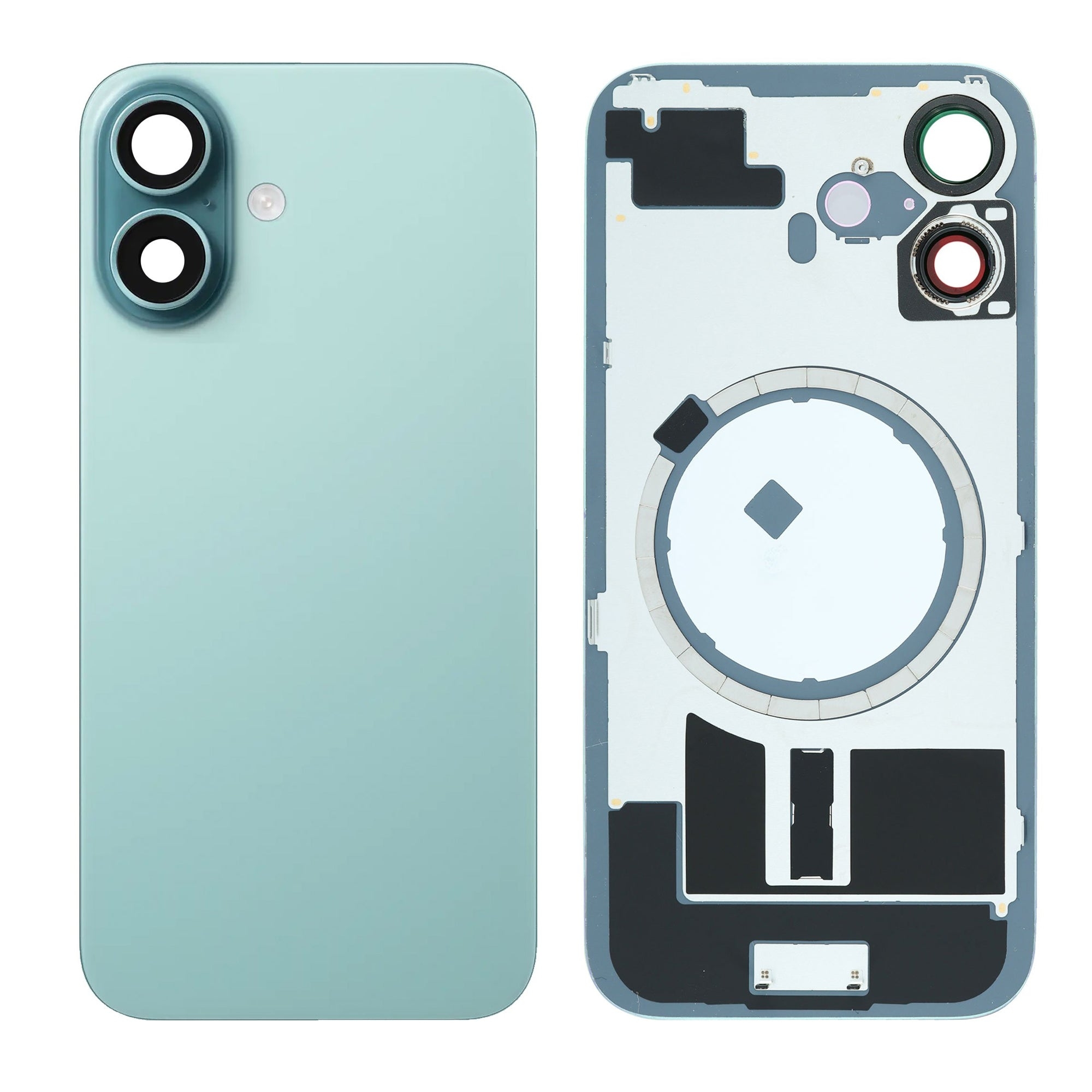 BATTERY COVER iPhone 16 (Teal) Camera Lens and Magsafe Ring