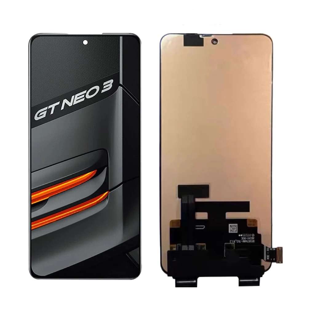 LCD REALME GT NEO 3 / REALME 12X BLACK Original (Service packing)