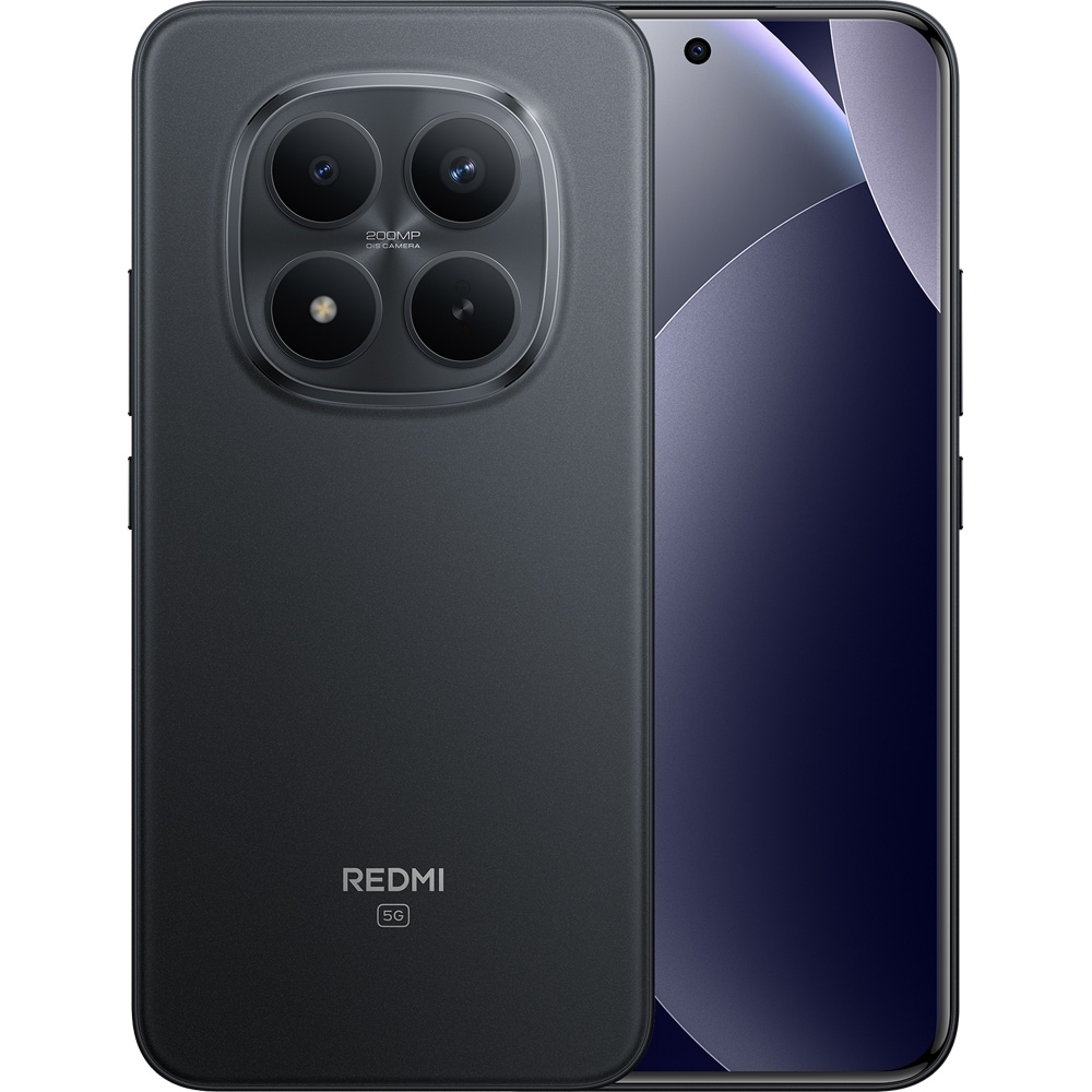 XIAOMI Redmi Note 15 Pro Plus 5G, 256GB, 8GB RAM, Dual SIM, Black, Ring Stand