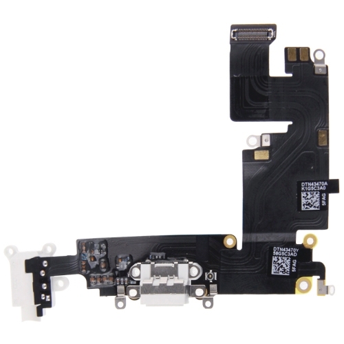 Charging Port Flex Cable iPhone 6 Plus (White)
