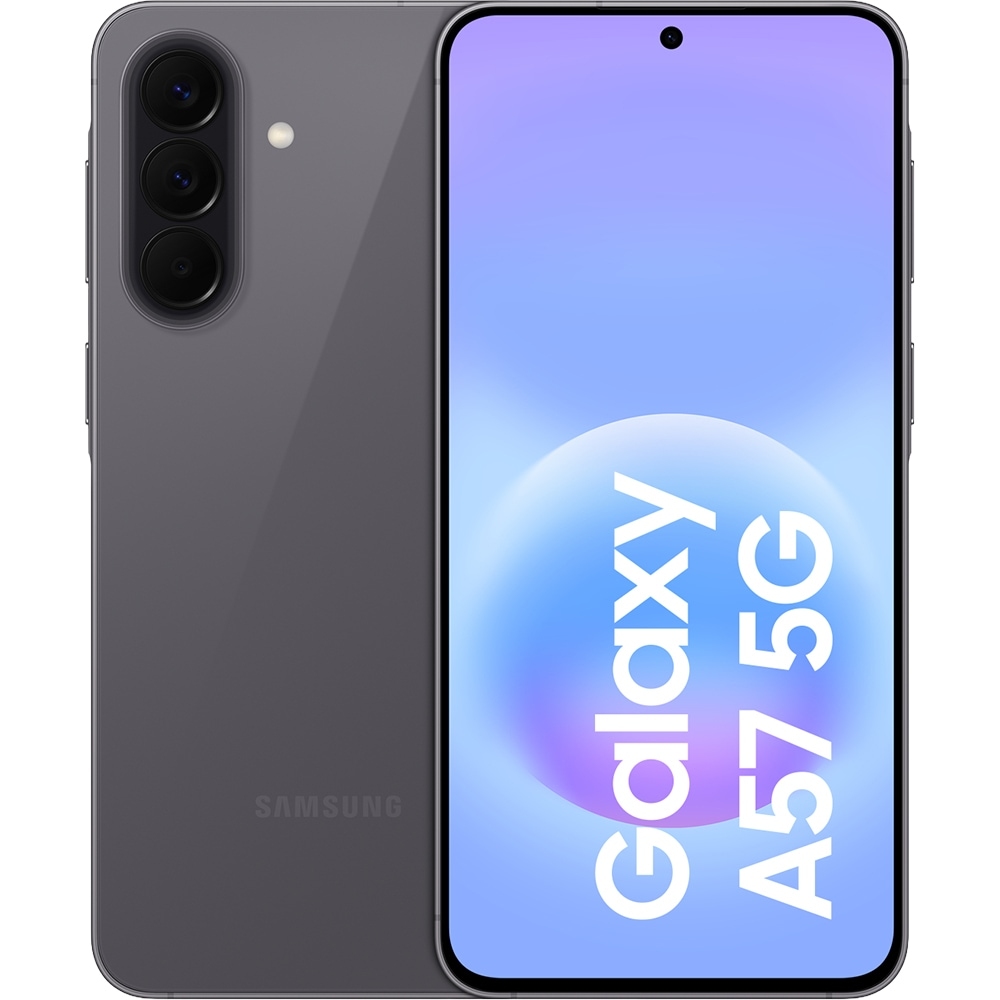 SAMSUNG Galaxy A57 5G, 128GB, 8GB RAM, Dual SIM, Awesome Gray