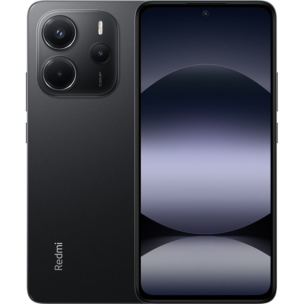 XIAOMI Redmi Note 14, 256GB, 8GB RAM, Dual SIM, Midnight Black