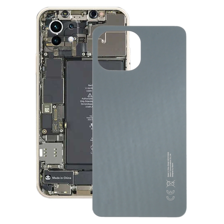 BATTERY COVER XIAOMI Mi 11 Lite 4G (Black) Original
