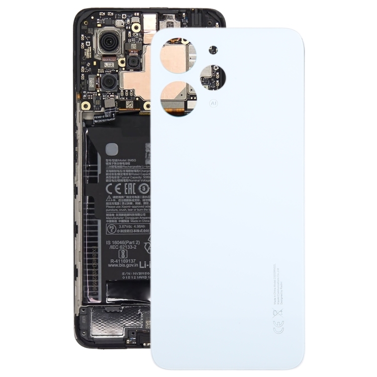 BATTERY COVER XIAOMI Redmi 12 4G (White)