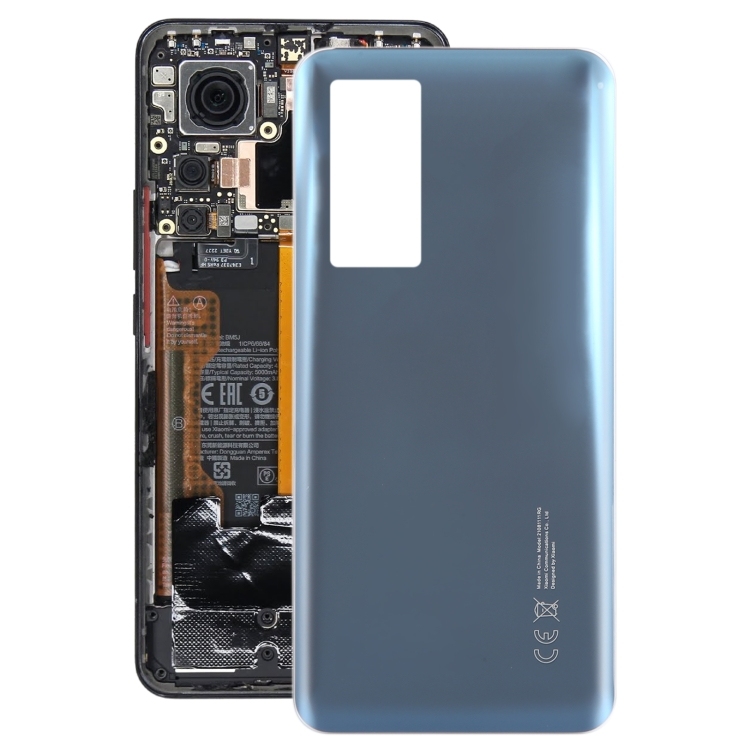 For Xiaomi 12T OEM Glass Material Battery Back COVER(Green)