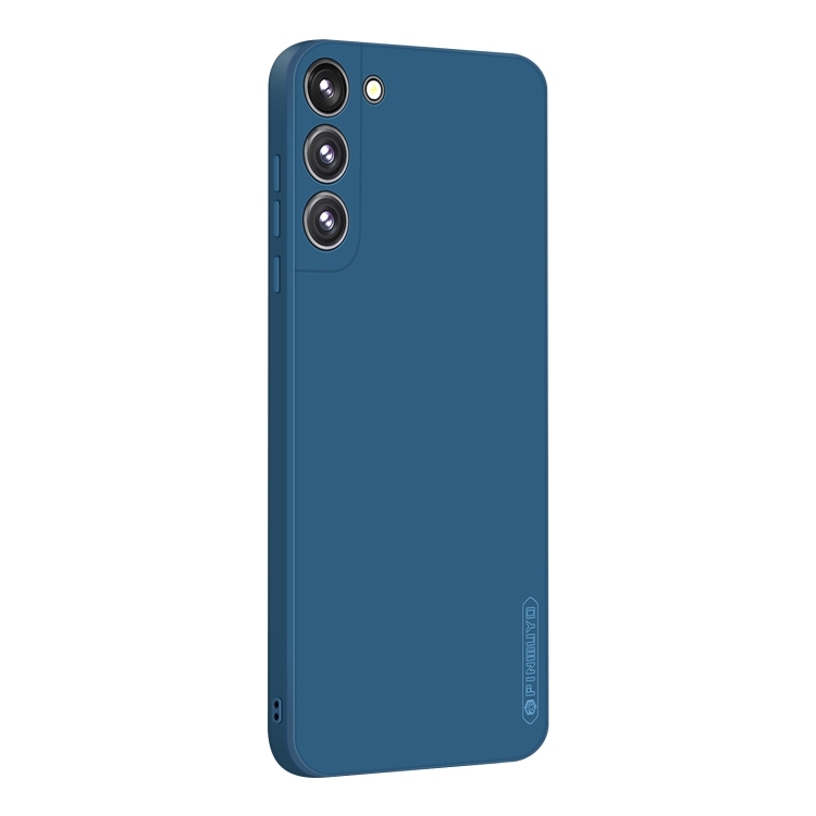 Husa p/u Samsung Galaxy S22+ 5G PINWUYO Liquid Silicone Phone (Blue)