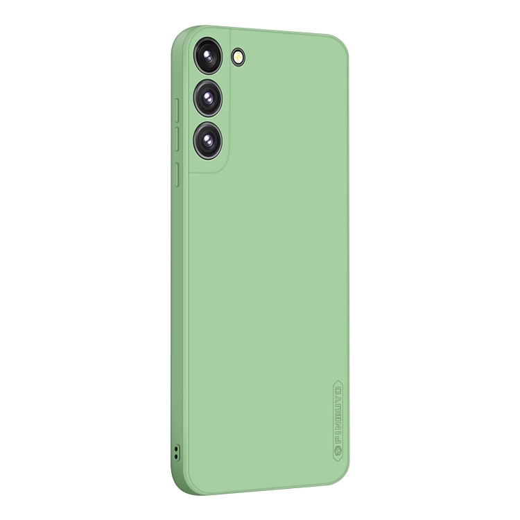 Husa p/u Samsung Galaxy S22+ 5G PINWUYO Liquid Silicone Phone (Green)