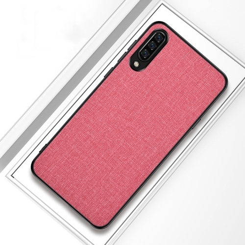 Shockproof Cloth Texture PC+ProtectiveHusa Extra Xiaomi Mi 9 (Pink)