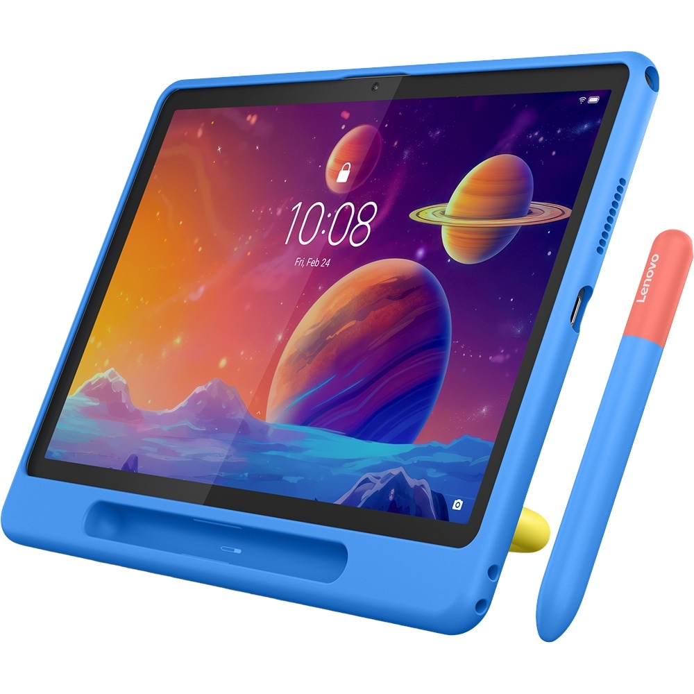 LENOVO Tab, 10.1', 64GB, 4GB RAM, Wi-Fi, Polar Blue, Bumper Case + Passive Pen