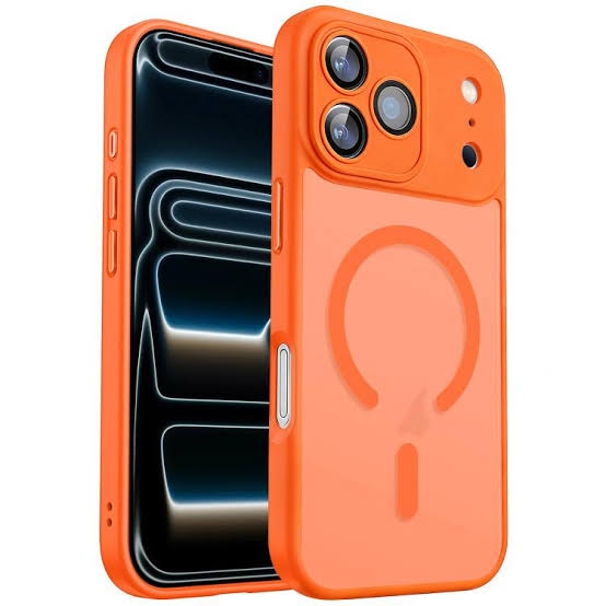 For iPhone 17 Pro XDcase Skin Feel Magnetic Frosted (Orange)