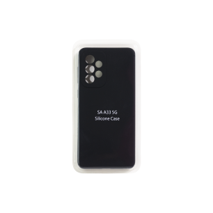 Накладка Full Silicone Case SAMSUNG A33 4G/5G (03 / Black)