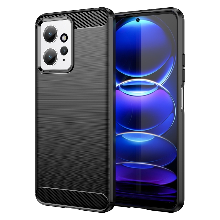 Xiaomi Redmi Note 12 Pro 4G  Brushed Carbon TPU (Black)