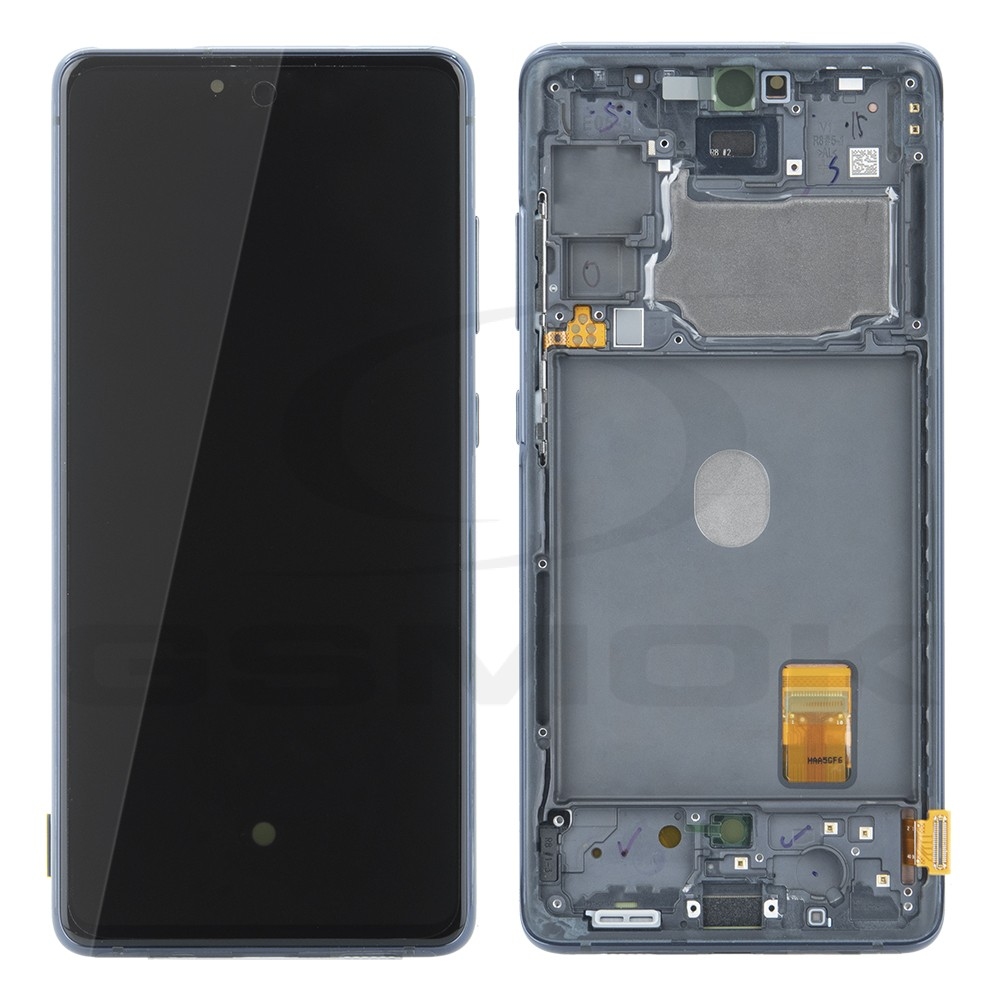 LCD SAMSUNG S20 FE / G781 CLOUD NAVY BLUE/BLACK WITH FRAME ORIGINAL (SERVICE PACK)