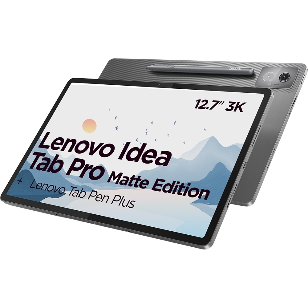 LENOVO Idea Tab Pro Paper, 12.7', 128GB, 8GB RAM, Wi-Fi, Luna Grey + Lenovo Tab Pen Plus