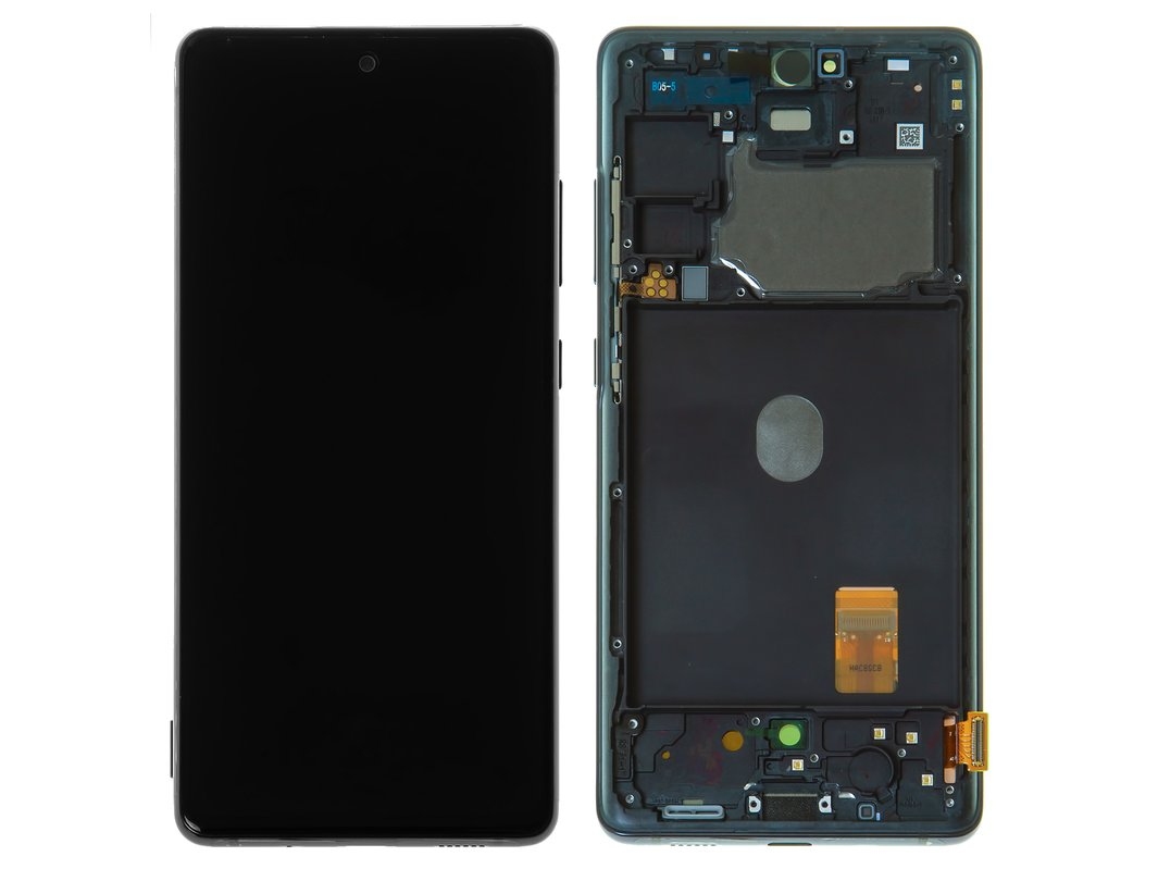 LCD SAMSUNG S20 FE / G780 / G781 NAVY BLUE / BLACK WITH FRAME (Renewed)