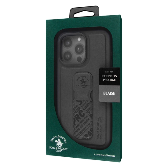Polo Blaise Case IPhone 15 Pro (Gray )