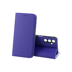 Чехол-книжка LEATHER Case XIAOMI Redmi Note 14 4G (EU 164.84 х 78.15 х 8.16) (Фиолетовый)