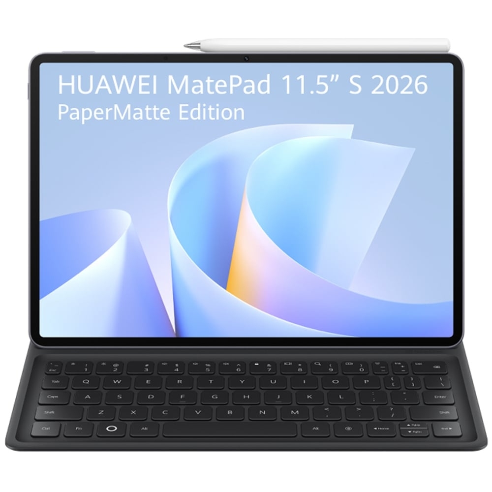 HUAWEI MatePad 11.5 S PaperMatte Edition 2026, 256GB, 12GB RAM, Wi-Fi, Space Gray, Smart Magnetic Ke