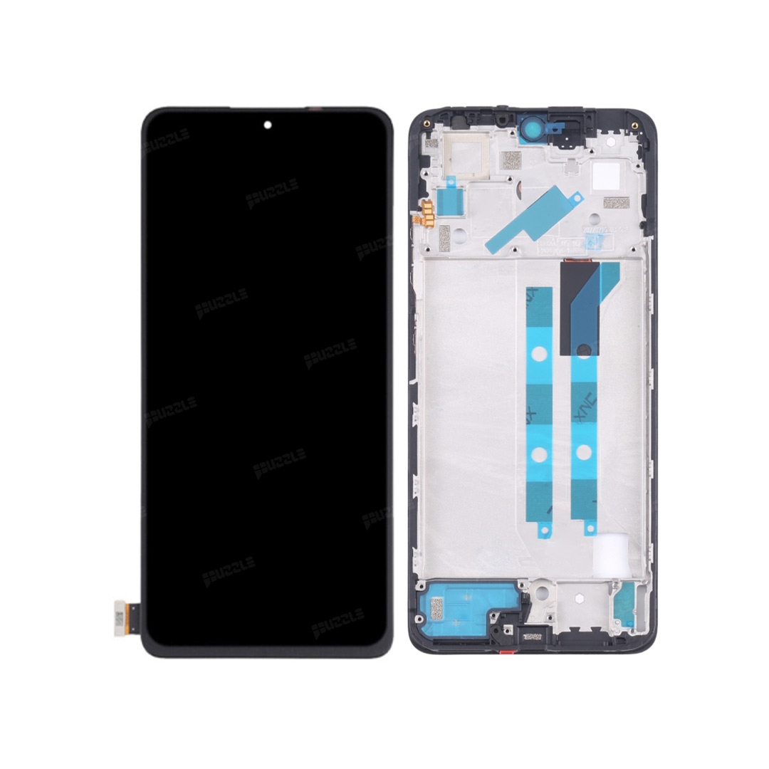 LCD XIAOMI REDMI NOTE 11 PRO 4G / 5G / POCO X4 PRO 5G BLACK WITH FRAME ORIGINAL (SERVICE PACK)