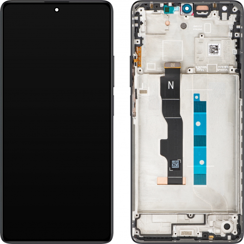 LCD XIAOMI REDMI NOTE 13 (5G) BLUE WITH FRAME ORIGINAL (SERVICE PACK)